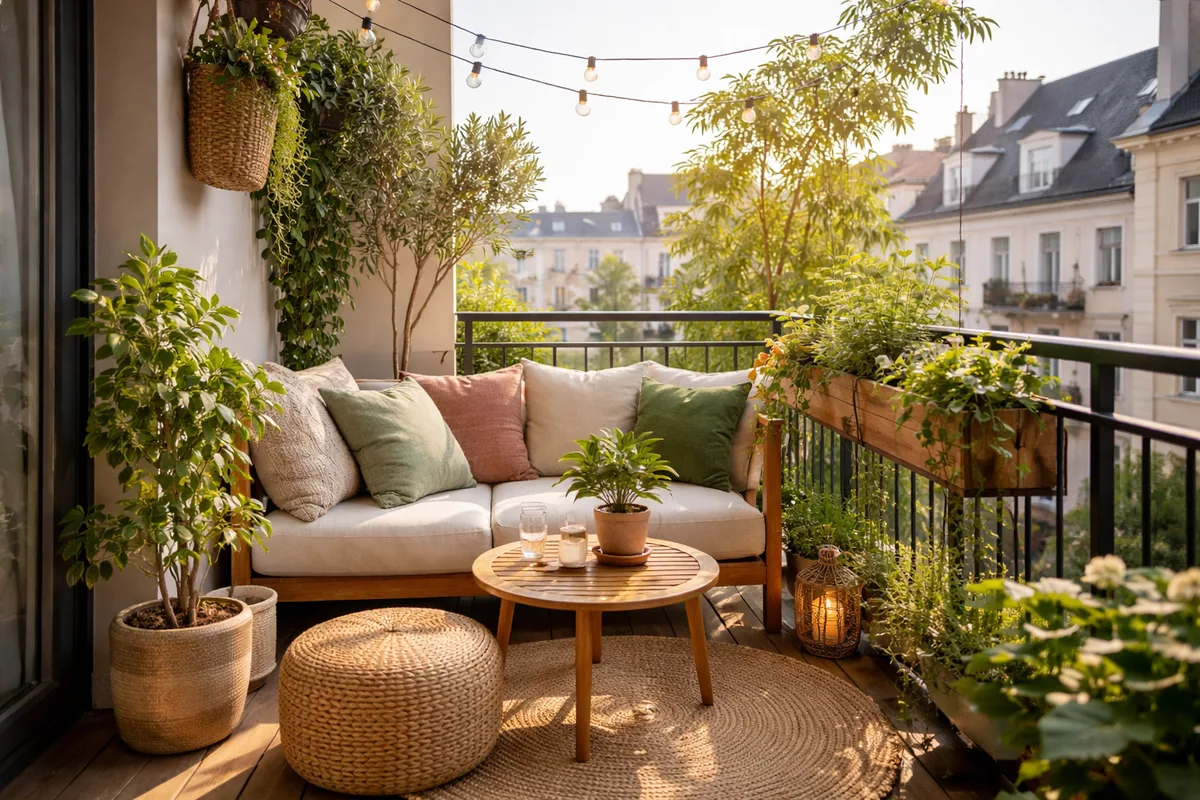 Quel aménagement pour un petit balcon en milieu urbain