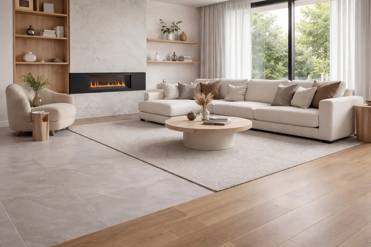 Quel type de revêtement de sol privilégier pour un salon moderne